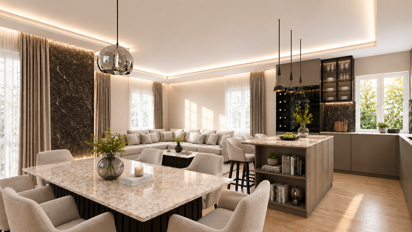 Interijer Cres Living