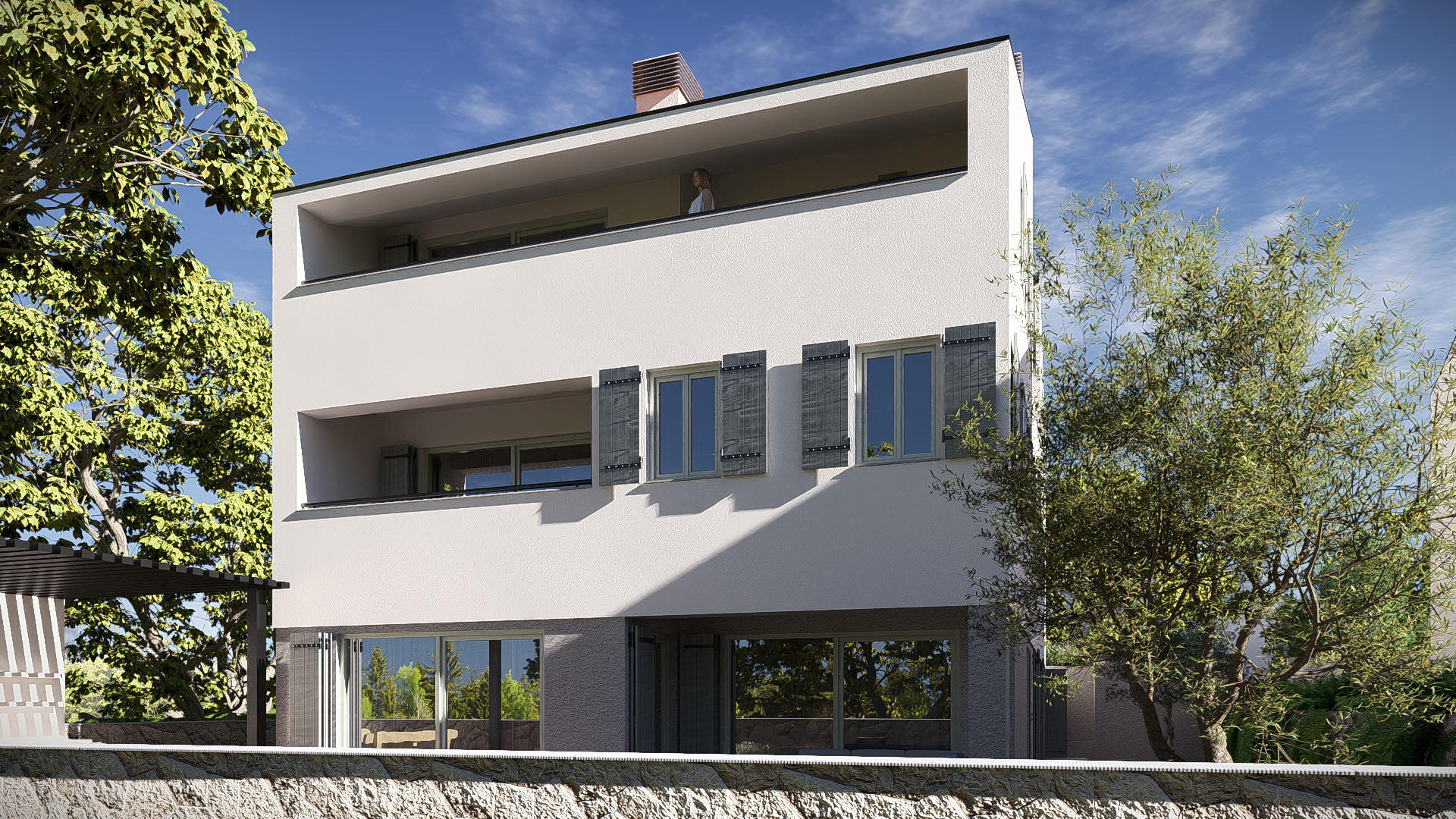 Arhitektura projekta Cres Living