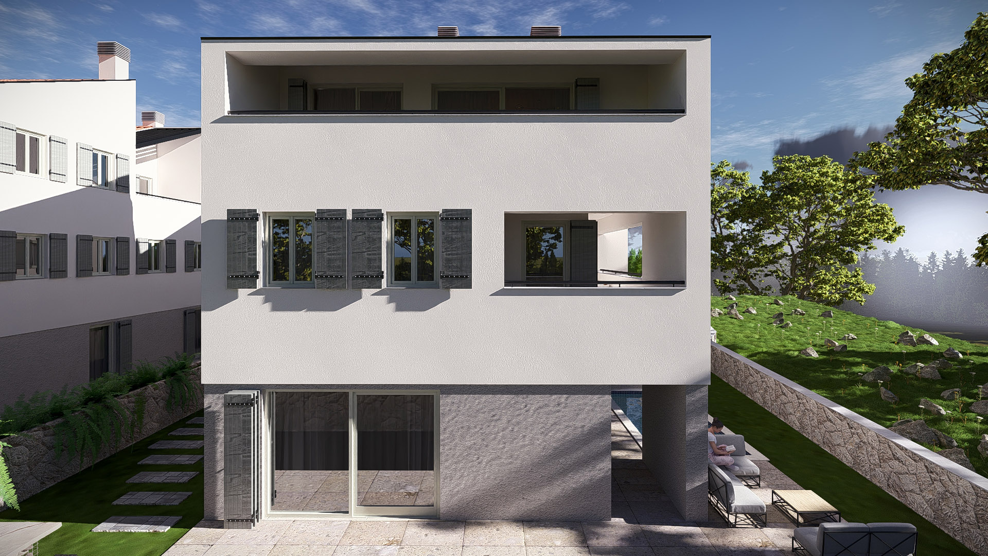 Arhitektura projekta Cres Living